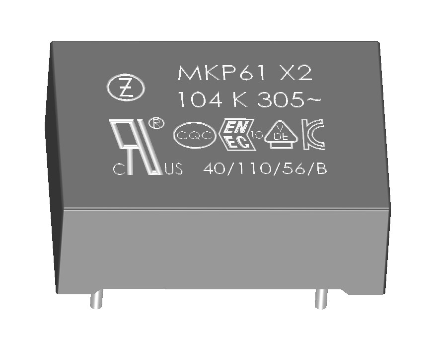 MKP61F_EMI suppression capacitor(Class X2,Flat version,275Vac,305Vac,310Vac)